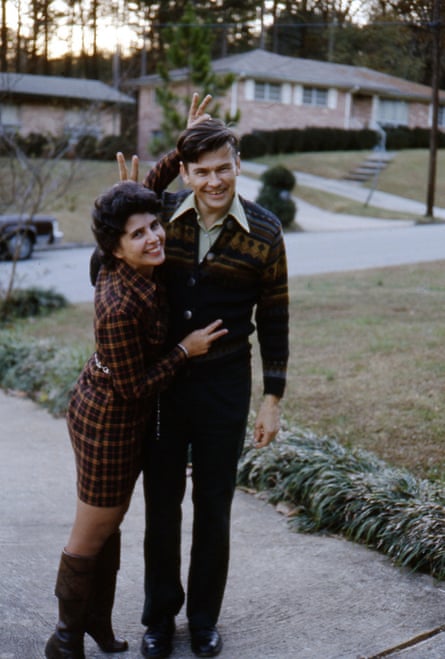 Lionel Shriver’s parents, Don and Peggy, at their home in Atlanta, Georgia, 1973.