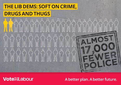 Labour poster slammed by drug reform campaigners.