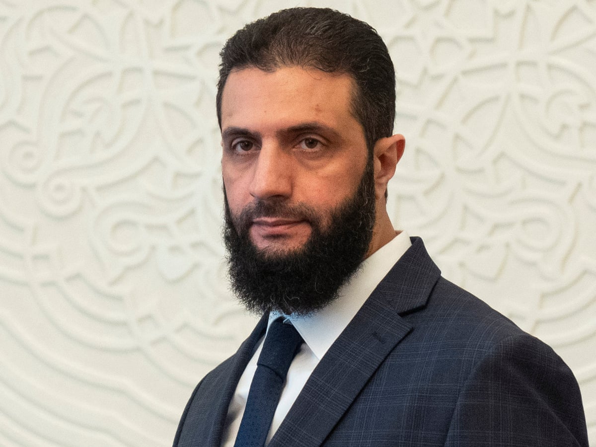 Rebel leader Ahmed al-Sharaa made transitional president of Syria | Syria | The Guardian