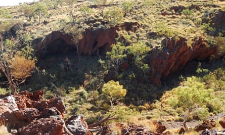 This cave in the Juukan Gorge, dubbed Juukan 2, was destroyed in a mining blast by Rio Tinto.
