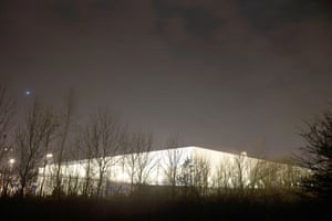 ABOVE Outside Dirft – the Daventry International Rail Freight Terminal – near Rugby.