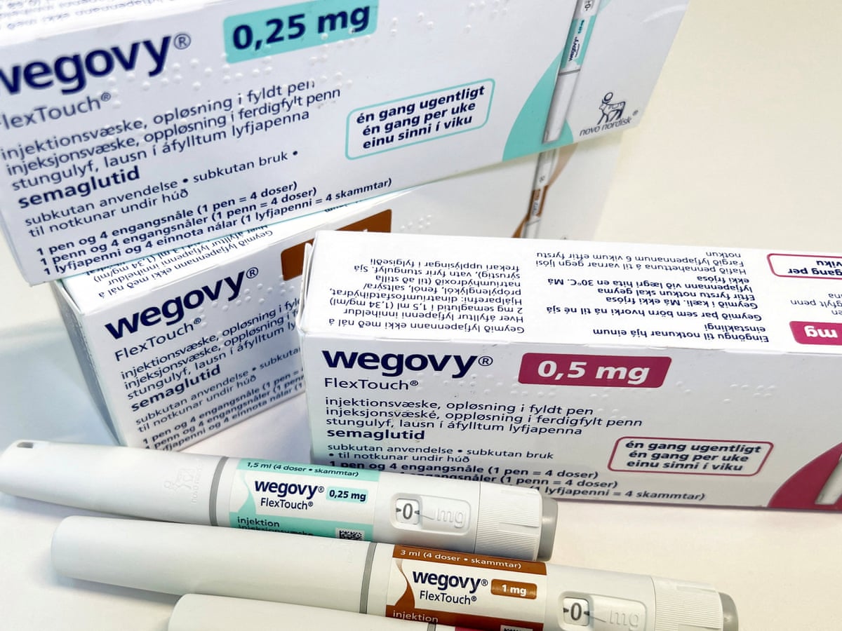Danish firm behind weight-loss drug Wegovy raises profit forecast to £15.3bn | Pharmaceuticals industry | The Guardian