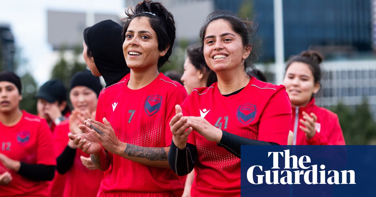 ‘The best day’: Afghan women’s football team find back of the net and rediscover joy
