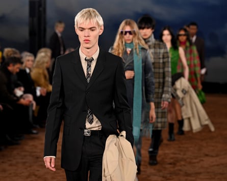 Burberry’s catwalk show