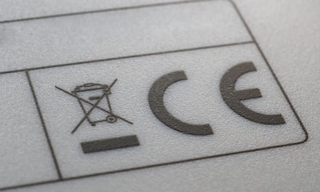 CE mark on a product