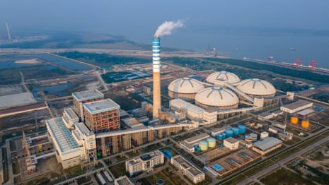 An aerial view of Payra Power Plant