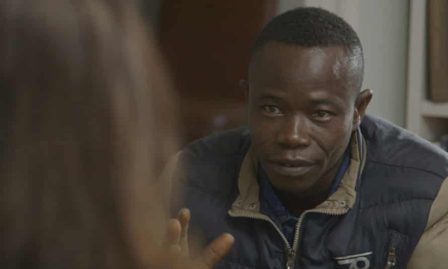 The CATPC's Matthieu Kasiama in a still from from Plantations and Museums.