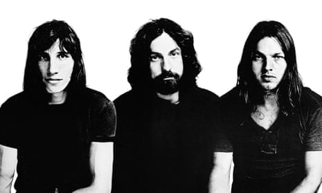Pink Floyd … Roger Waters, Nick Mason and David Gilnour in the 1970s. 