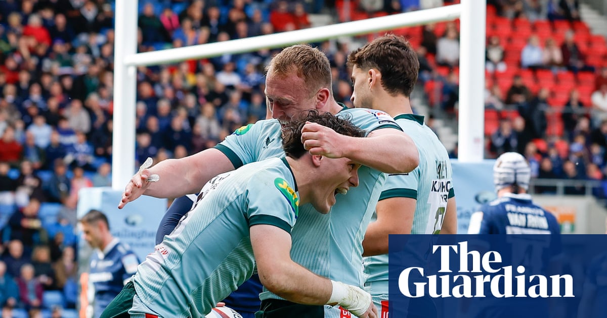 Leicester set sights on top two after running riot at Sale to seal Prem playoff place