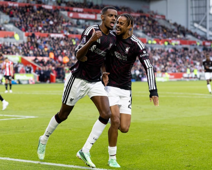 Isak completes Liverpool’s comeback win as Brentford finish with nine