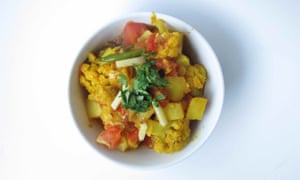 Vivek Singh’s aloo gobi.