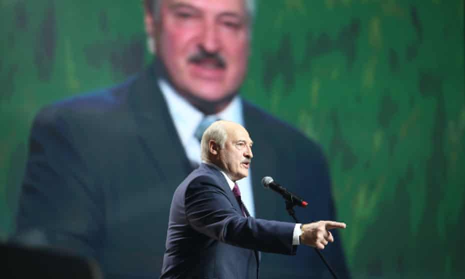 Belarusian president, Alexander Lukashenko, who last autumn promised a transition to a parliamentary system of government.
