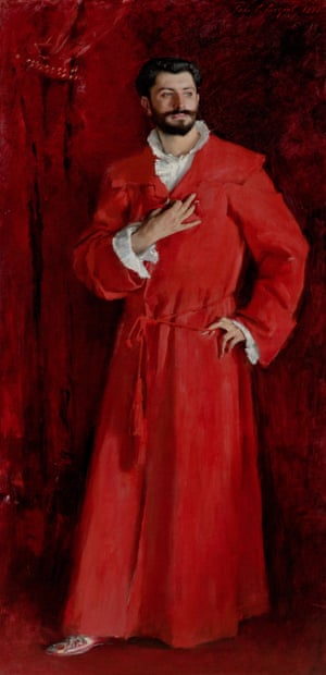 Dr Pozzi at Home by John Singer Sargent.