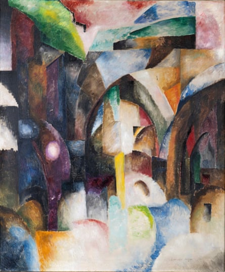 Alexandra Exter’d Composition (Genova), 1912.