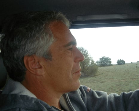 Man drives car