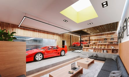 The cost of even a small car gallery starts ‘from £2m up’.