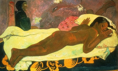 Detail from Gauguin’s Spirit of the Dead Watching.
