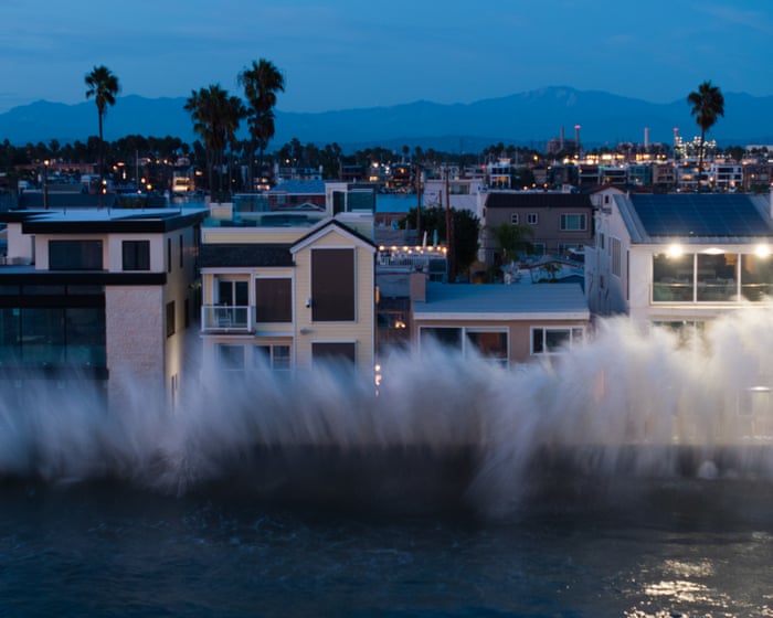 California rushes to prepare for massive ‘Kelvin’ wave and predicted sea level rise