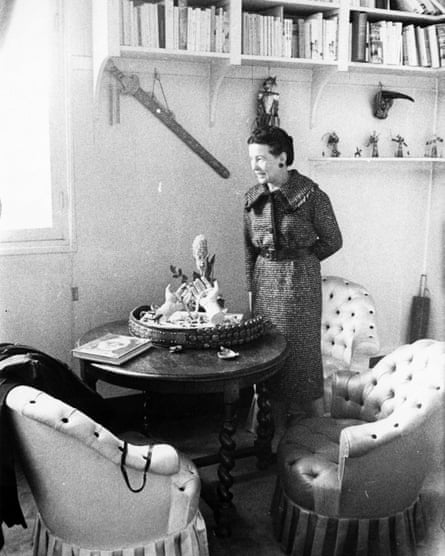 Observer picture archive: My clothes and I, by Simone de Beauvoir