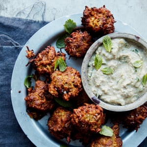 Anna Jones Recipes For Snacking Seeds And Dipping Bhaji The Modern Cook Food The Guardian
