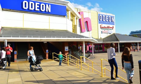 An Odeon cinema in Bracknell, Berkshire