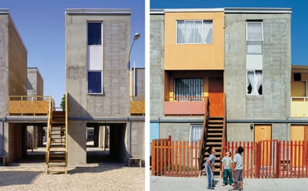 ‘Half of a good house’ ... the Quinta Monroy housing project in Iquique, Chile.