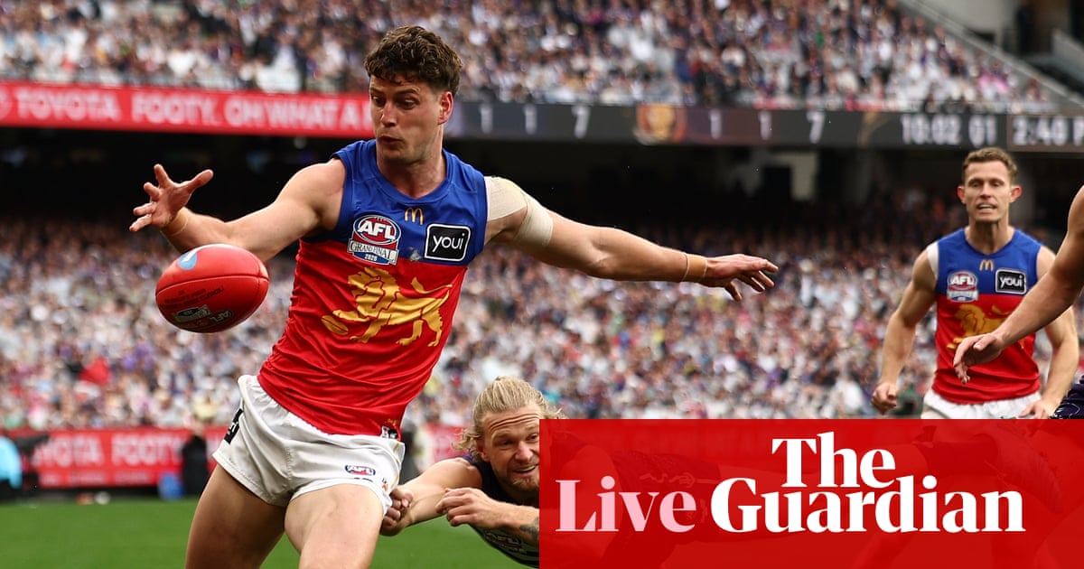 Fremantle Dockers v Brisbane Lions: AFL grand final 2026 – live