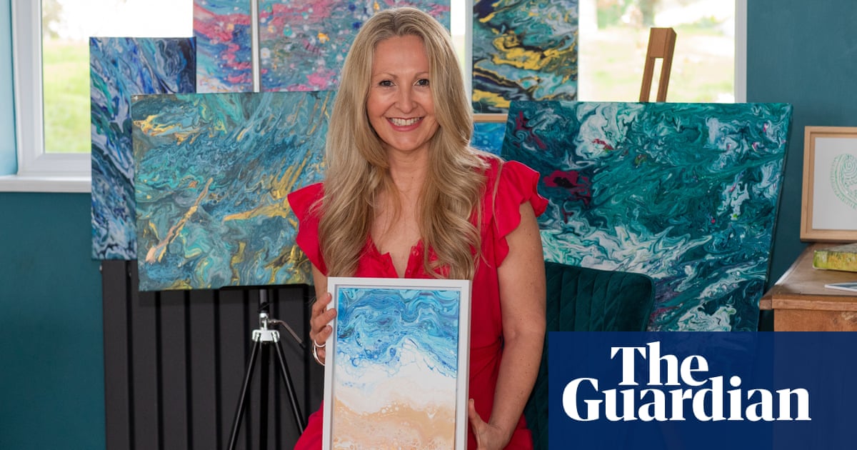 Experience: I paint using cremated ashes
