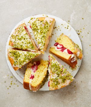 Yotam Ottolenghi’s saffron and cardamom celebration brioche cake