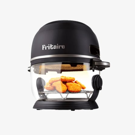 Fritaire The Self-Cleaning Glass Bowl Air Fryer.