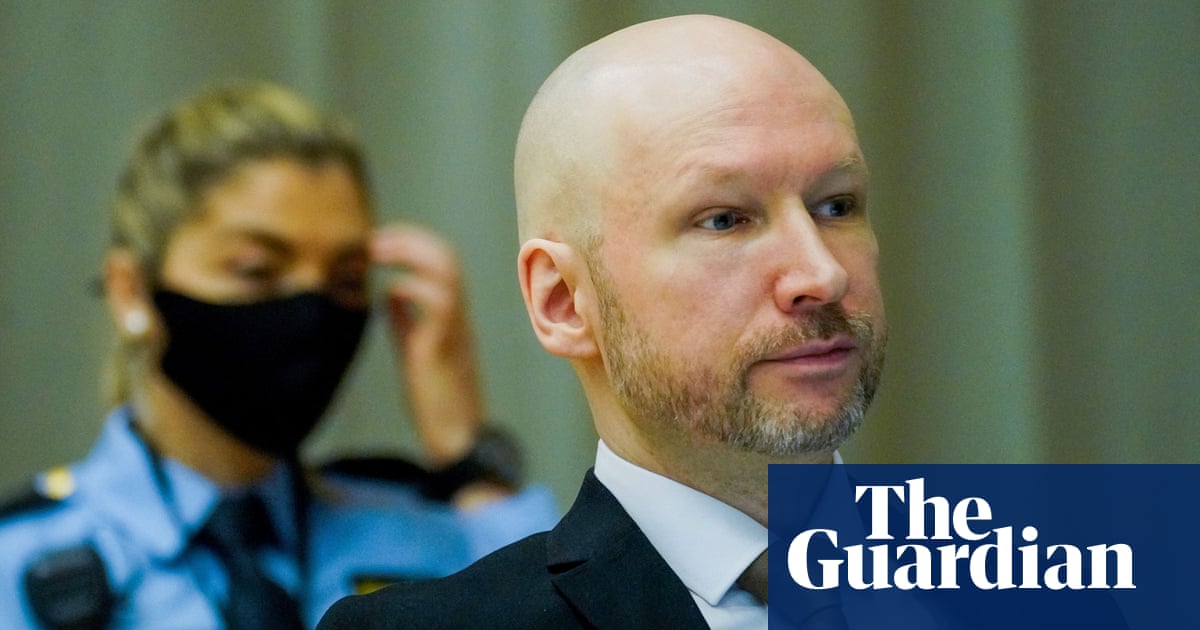 ‘I was brainwashed’: Norwegian mass murderer Anders Breivik appears before parole hearing – video