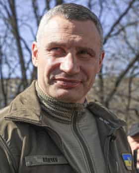 Vitali Klitschko, mayor of Kyiv.