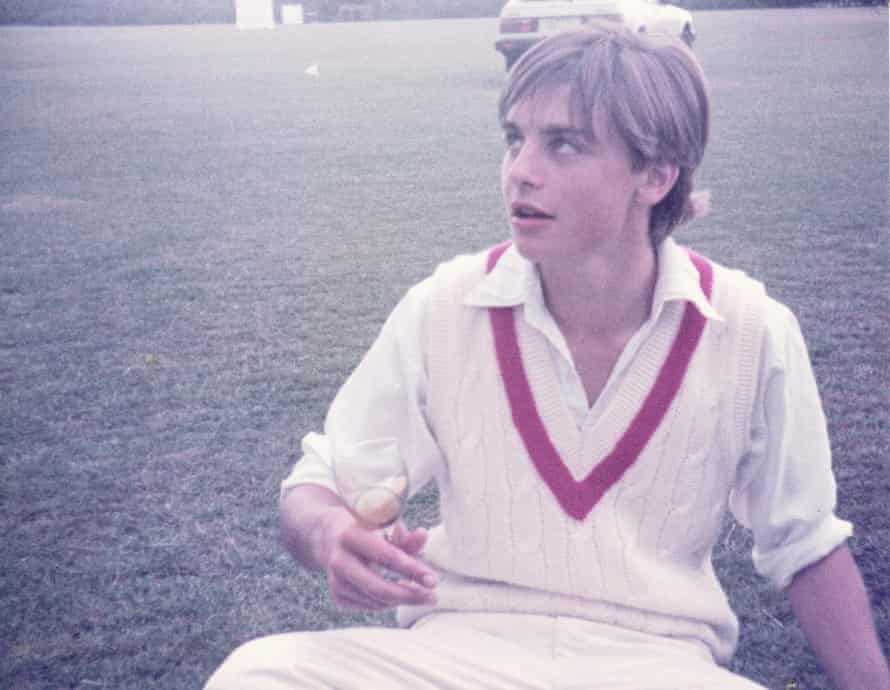 Beard at Radley College boarding school in 1984.