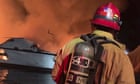 At least 30 people trapped on burning boat off California coast