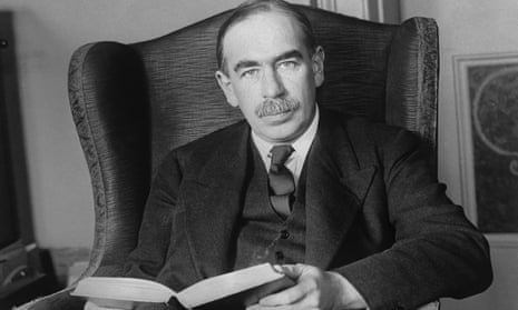John Maynard Keynes pictured at his home in London in 1929.