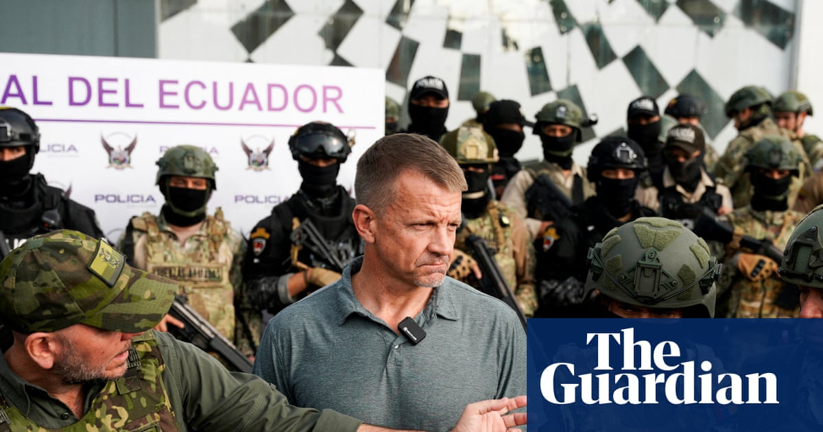 Erik Prince Offers Blackwater Security to Pope Leo XIV Erik Prince Offers Blackwater Security to Pope Leo XIV