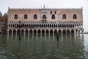 The Doge’s Palace in Piazza San Marco.