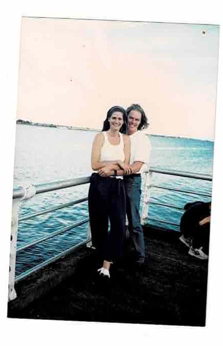 Marianne dan Andrew di Dermaga St Kilda pada tahun 1993