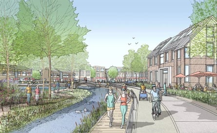Otterpool Park developer drawing