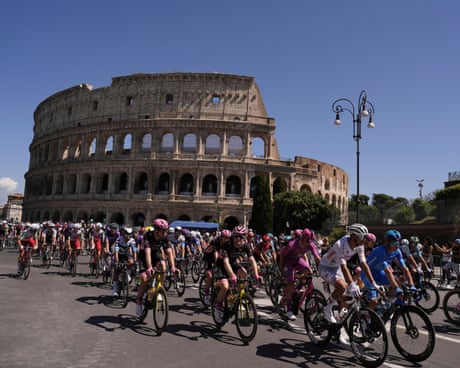 Giro d’Italia: Simon Yates set to seal overall victory on stage 21 in Rome – live