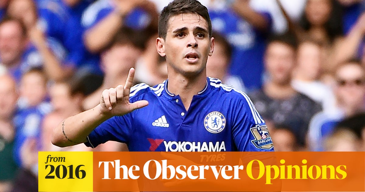 Oscar Will Get To Count Chinese Cash But He Will Pay A Heavy Price Daniel Taylor Football The Guardian