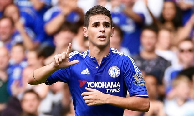 Chelsea's Oscar in August 2015