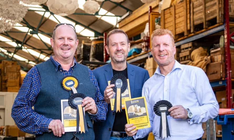 Richard Buxton, Simon Spurrell, Laurence Bass.