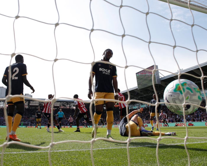 West Ham’s survival bid rocked by Brentford to open door for Tottenham