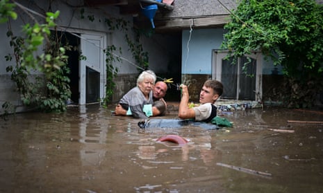 ‘Catastrophe of epic proportions’: eight drown in Europe amid heavy floods | Europe | The Guardian