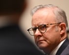Australia news live: Albanese to meet Apple’s Tim Cook in US after social media reform; Burke defends immigration policy