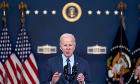 Biden at the Eisenhower Executive Office Building in Washington.