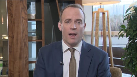 Dominic Raab: Tory Twitter name change was 'instant rebuttal to Labour nonsense' - video