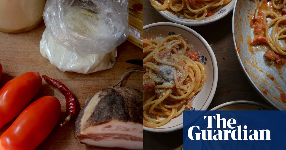 Rachel Roddy’s recipe for pasta all’amatriciana | Food | The Guardian
