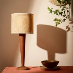 Cork lampshade by Claire Cartwright, £59, Trouva